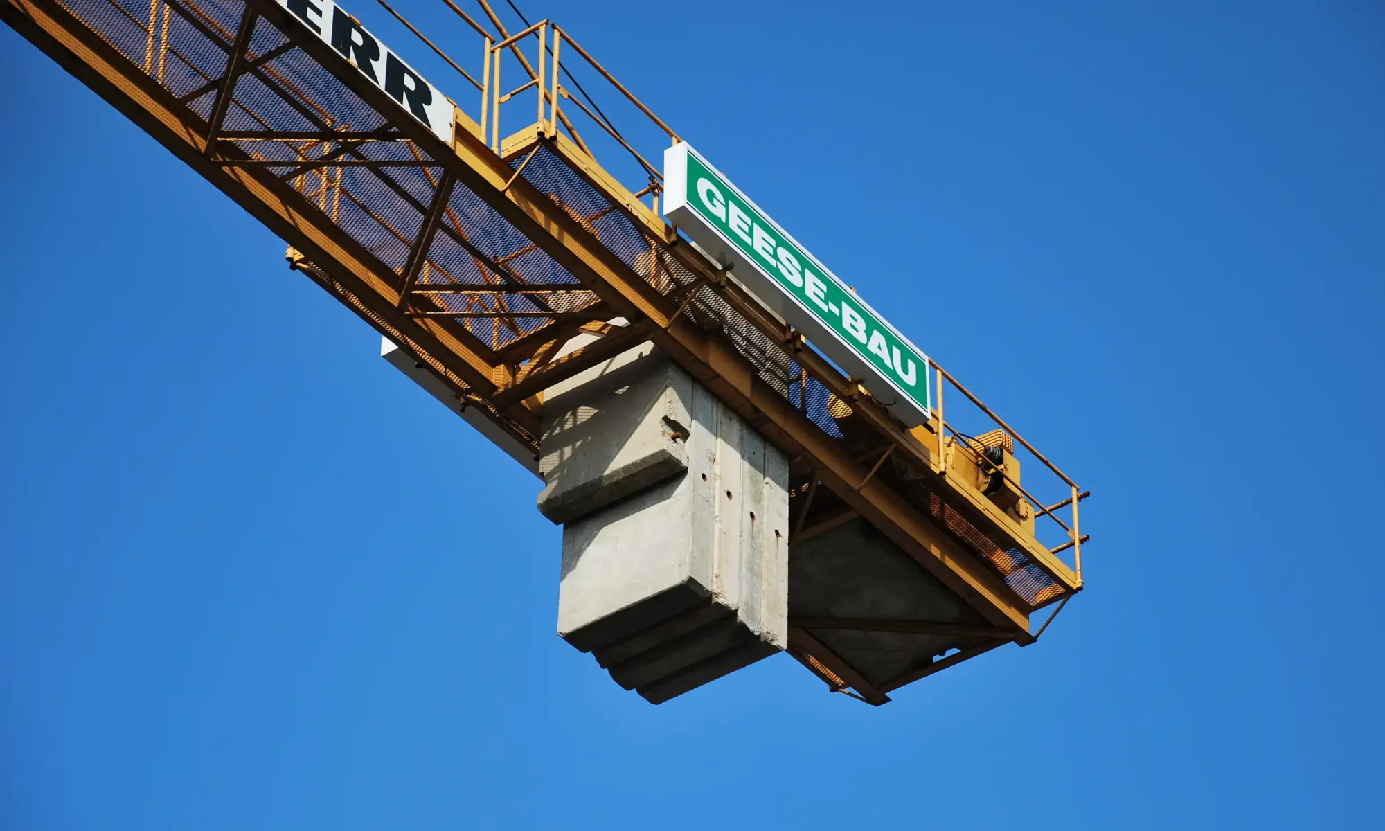 Geesebau Kran
